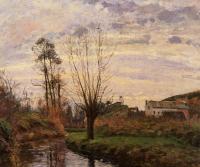 Pissarro, Camille - Landscape with Small Stream